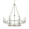 thumbnail image 2 of Capital Lighting - Tux - 2-Tier Chandelier 12 Light Black Tie - in Transitional, 2 of 2