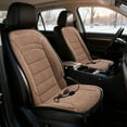 thumbnail image 4 of 12V Heated Seat Cover with Surface, Universal Car Seat Warmer for Front Seats with 3 Heat Settings, Fast Warming Cushion for Cars, Trucks and SUVs During Winter Months, 4 of 5
