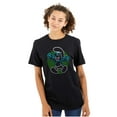 thumbnail image 3 of Vintage The Smurfs Cartoon Neon Sign Men's Graphic T Shirt Tees Brisco Brands S, 3 of 6