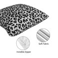 thumbnail image 4 of Throw Pillow Covers, Similar To Leopard Print Soft Square Pillow Cases with Invisible Zipper for Couch Bed Sofa, Farmhouse Fall Home Decor 18"x18", 4 of 7