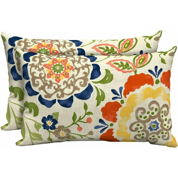 Better Homes and Gardens Outdoor Patio Lumbar Toss Pillow