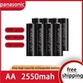 thumbnail image 2 of 100% Panasonic Eneloop batería Original Pro AA 2550mAh 1,2 V NI-MH cámara linterna juguete baterías recargables precargadas Tan Jianjun unisex, 2 of 2