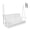 White, variant on Innovaze 5FT Wooden Porch Swing, Heavy Duty 880 LBS Patio Hanging Swing Bench for Porch Patio Backyard Garden, Black