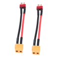 thumbnail image 1 of Converter Silicone Cables T Plug Male To Xt60 Female - Set Of 2, 1 of 5