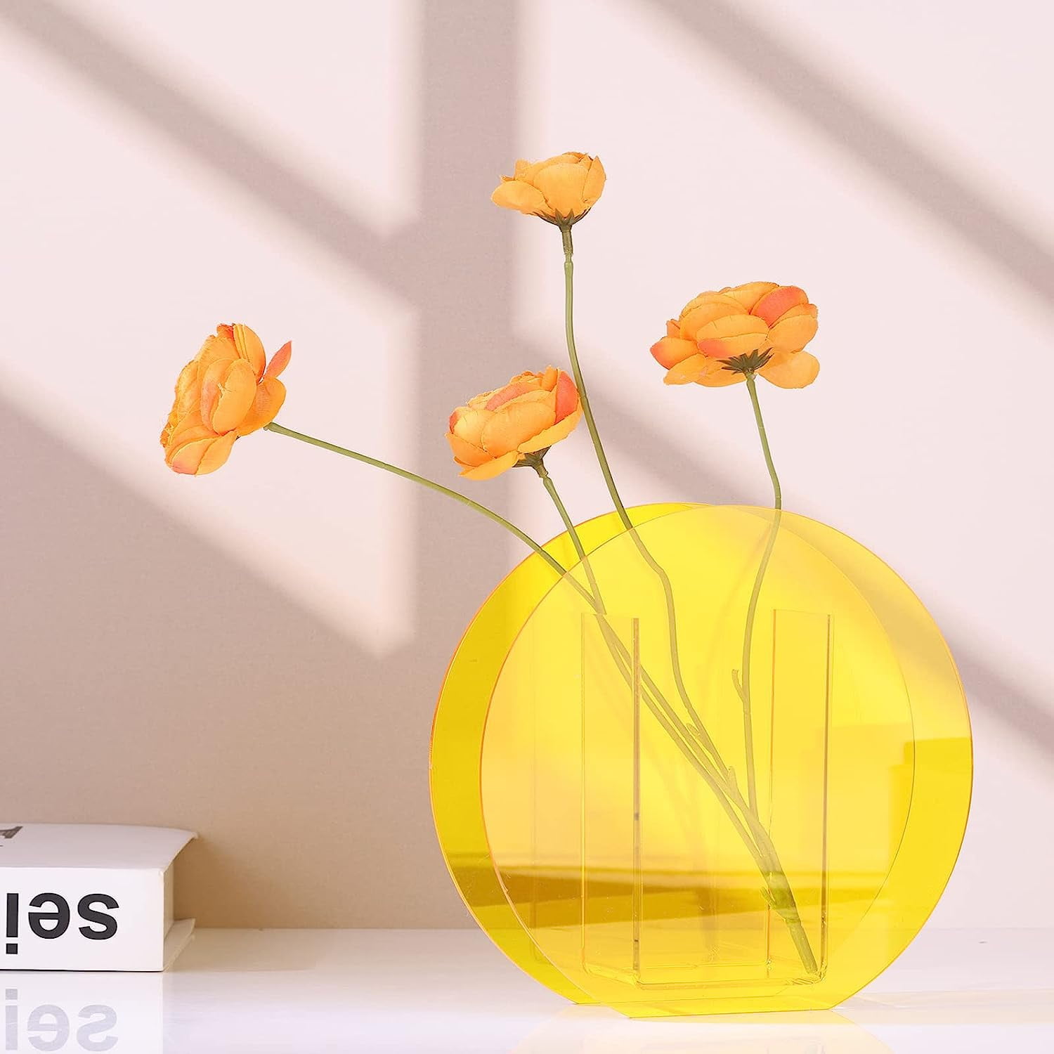 Curated visual reference: Gallery Detail: Acrylic Flower Vase Fish Tank For Small Goldfish Make Up