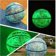 thumbnail image 5 of MILACHIC Glow in the Dark Basketball, Personalized to My Son Glowing Basketball Blue Size 7(29.5"), Indoor Outdoor Cool Basketball Gift, 5 of 5