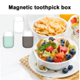 thumbnail image 5 of Magnetic Toothpick Holder for Refrigerator Microwave Oven .Household Table Toothpick Dispenser, 5 of 5