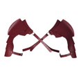thumbnail image 1 of Arnés de pecho para hombre, coraza duradera de tamaño variable, hombrera de hombro Steampunk rojo viento Yuyangstore hombrera de hombro, 1 of 8