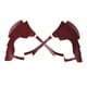 thumbnail image 1 of Estilo retro Hombro Pauldron Durable con hebillas ajustables Redimensionable Steampunk Pecho Arnés Capa para fiesta de disfraces rojo viento Sunnimix hombrera de hombro, 1 of 8