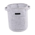 thumbnail image 3 of Bolsa de cultivo de patatas transpirable y ventana de cosecha con asa Bolsa de cultivo de jardín para Gris claro, 3 of 9