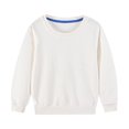 thumbnail image 2 of Jalioing 3 Pack Cotton Sweatshirts for Kids Crew Neck Long Sleeve Casual Pullover Shirts Boys Girls Solid Basic Tops, 2 of 8