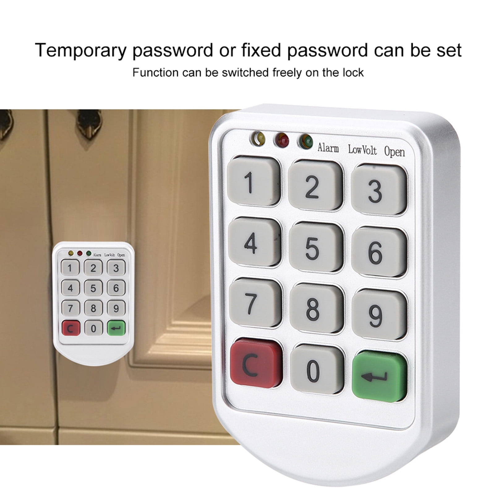 NEW Digital Code Lock Keypad Password Door Opening Code Lock High Quality 