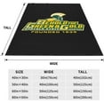 thumbnail image 5 of Norfolk A State University Blanket Large Luxury Fleece Soft Anti-Static Anti-Pilling Flannel Bed Blanket, 5 of 6