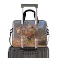 thumbnail image 2 of 16" Laptop Briefcase, Detachable Anti-Slip Shoulder Strap, Multi-Compartment Work Travel Bag A Bouquet Of Flowers, 2 of 8