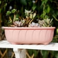 thumbnail image 4 of Mdesiwst 5Pcs Flowerpot Eco-friendly Anti-deform Plastic Rectangle Flower Planter Supplies for Home, 4 of 8