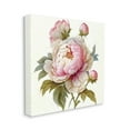 thumbnail image 3 of Stupell Industries Detailed Pink Peony Flower Buds Botanical & Floral Painting Gallery Wrapped Canvas Print Wall Art, 3 of 5