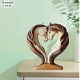 thumbnail image 5 of NANMELX Horse Head Statue Ornament Horse Sculptures Horse Figurines Decorative Objects for Home Office Bookshelf Table, 5 of 9