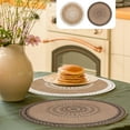 thumbnail image 7 of Uutvmp Round Braided Placemats, Table Mats 15 Inch Washable Heat Resistant for Dining Table Non-Slip Indoor Outdoor Place Mats for Thanksgiving Christmas, 7 of 7