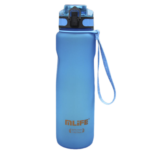 Best Sports Water Bottle 1L, Leak Proof, BPA Free Lightweight Reusable Gym Portable Large Drink Bottles With Filter for Kids, Cycling, Hiking, Running, Camping, Flip Top Lid(Blue)