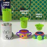 Discovery™ Pottery Studio Motorized Clay Art Station, Includes Wheel, 3 Molds, Tools, Paints, and Air-Dry Clay