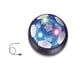 thumbnail image 1 of Kids Hover Soccer Ball Gift Boys Girls Age 3,4,5,6,7,8,9-12 Year Old Rechargeable Air Power Sport Football Game Colorful LED Light & Foam Bumpers Indo, 1 of 4