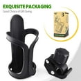 thumbnail image 2 of Badiano 2 Pack Black Stroller Wheelchair Cup Bottle Holder,5.91" Length,2.56" Height,0.48 lbs Weight, 2 of 6