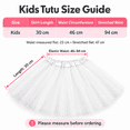 thumbnail image 4 of Petitebelle Single Color Girl Tulle Tutu 1-10y (Red, 1-5 Years), 4 of 5