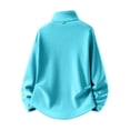 thumbnail image 4 of MYAOYI Mens Cozy Fleece Shacket Full Zip Lightweight Casual Layer Spring Fall Top, 4 of 8