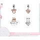 thumbnail image 2 of Pan Familia 925 Plata Mickey Love DIY Accesorios Colgante Con Cuentas Gao Jiahui  unisex, 2 of 2