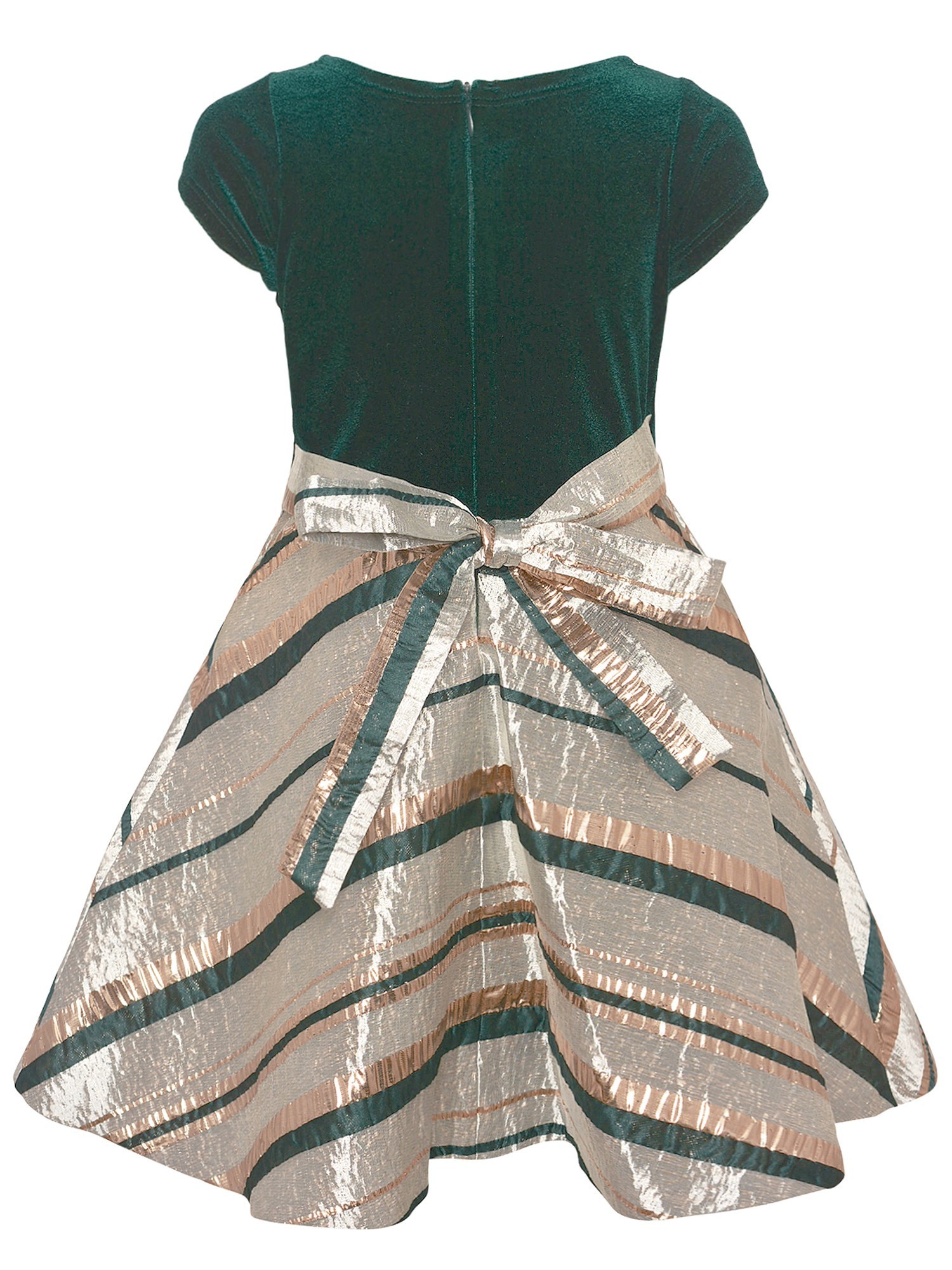 bonnie jean green christmas dress