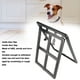 thumbnail image 3 of Puerta Mosquitera Para Mascotas, Puerta Mosquitera Profesional Para Perros, Negra, Con Cerradura, Compacta, Resistente A Mordeduras Para Ventana Para Cerdos Domésticos, 3 of 7