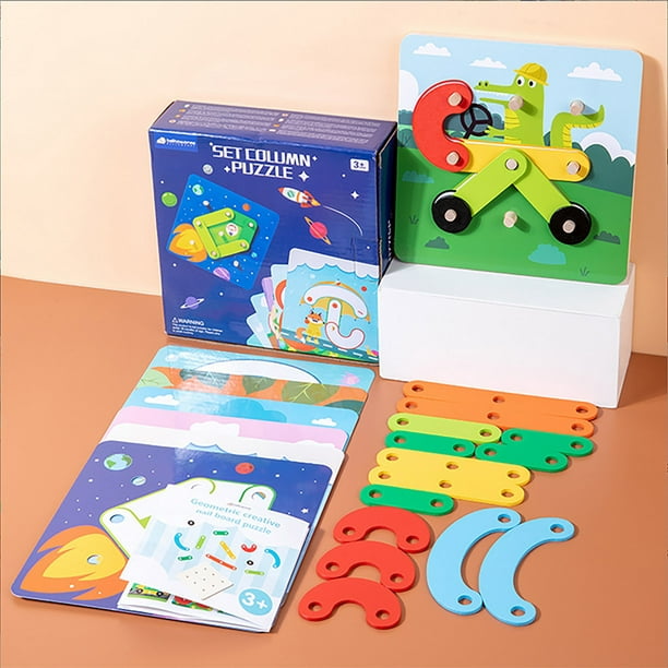 Baby puzzle - Trieur de couleurs - 4x 4 pièces