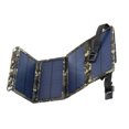 thumbnail image 1 of Eigraketly Bolsa de Panel Solar de 20 W, plegable, impermeable, portátil, senderismo, Picnic, viaje, de teléfono móvil, accesorios para banco de Ropa Deportiva, Zapatos Camuflaje Eigraketly OD022453-01, 1 of 6