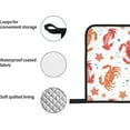 thumbnail image 5 of Crab Oven Mitts and Pot Holders 4 Pcs Sets for Kitchen, Cooking Gloves Heat Resistant Oven Mitt Gloves Non Slip Potholders BBQ Gloves for Baking, Grilling, BBQ, 5 of 6