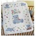 thumbnail image 2 of Cute & Cuddly Bear Crib Cover Stamped Cross Stitch Kit-34"X43", Pk 1, Bucilla, 2 of 2