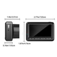 thumbnail image 4 of Grabadora de coche con WiFiPantalla IPS de 2,45 pulgadasGrabación 1080P HDGrabadora de cocheImagen inversaDetección de movimientoVideo en bucleMonitoreo de estacionamientoSensor de choque Akmoler, 4 of 8