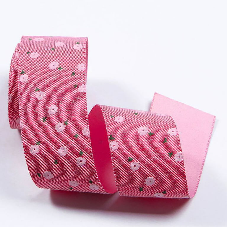 22meter/lot 1/4(6mm) (25 yards/roll) Rose pink Single Face Satin Ribbon  Gift Wrapping Christmas ribbons Sewing Fabric Hand DIY - AliExpress