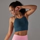 thumbnail image 5 of Sujetador corto deportivo sin costuras para mujer, ropa interior para gimnasio, Fitness, ropa de entrenamiento, espalda cruzada, ropa deportiva tejida para correr, chaleco de Yoga, 5 of 5