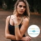 thumbnail image 4 of 2 juegos de pulseras para niñas adolescentes y mujeres, pulseras de cuerda impermeables, tobilleras de playa de verano, pulsera tejida, 4 of 5