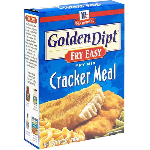 Golden Dipt Cracker Meal Seafood Fry Mix, 10 oz (Pack of 8) Walmart