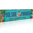 thumbnail image 1 of Letrero de piscina Memorywuu, metal, estilo tropical, retro, 10 x 44 cm, 1 of 6