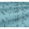 thumbnail image 5 of oneOone Cotton Jersey Aqua Blue Fabric Geometric Fabric For Sewing Printed Craft Fabric By The Yard 58 Inch Wide, 5 of 5