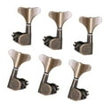 thumbnail image 4 of Clavijas de Afinación de Bajo de 6 Piezas para Guitarra, Clavijas de Afinación de Cabezales de 3R3L, Aleación de Zinc de Resistencia CUTICAT Sintonizadores de botones de cuerda de guitarra, 4 of 8