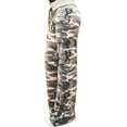 thumbnail image 1 of Women's High Waist Casual Floral Print Drawstring Wide Leg Pants, 1 of 6