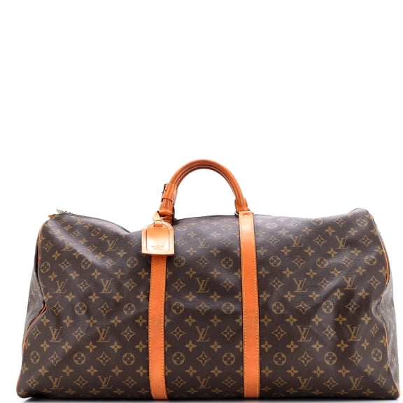 Pre-Owned Keepall Bag Monogram Canvas 60 By Rebag