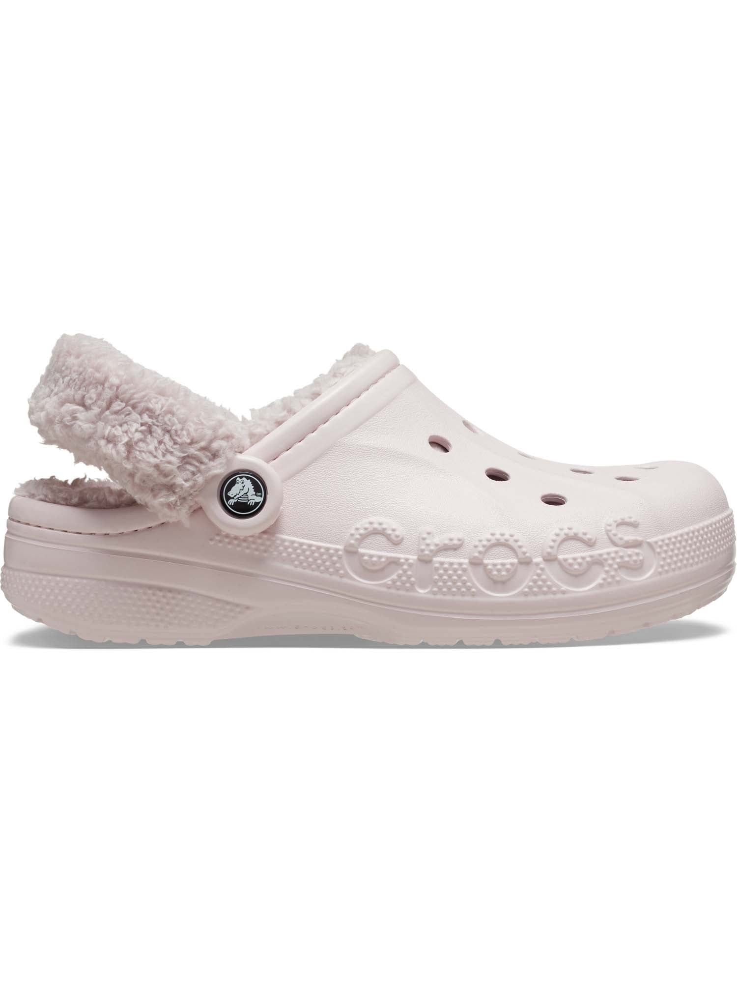 Crocs Unisex Baya Lined Fuzz Strap Clogs - Walmart.com