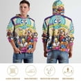 thumbnail image 3 of Looney Tunes Cartoons Hoodie 3D Print Pullover Hooded Long Sleeve Sweatshirts Tops Blouse with Pocket for Mens Womens, 3 of 7