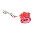 thumbnail image 3 of relayinert Scuba Diving Reel with Double Ended Spool Compact Reel Clip Diving Snap Pale Pinkish Gray, 3 of 6