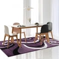 thumbnail image 7 of Luxe Weavers Purple Swirls Modern Abstract Area Rug 6x9, 7 of 7