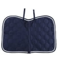 thumbnail image 2 of Soft Double Rope Breathable Double Rope Horse Saddle Pad, Horse Saddle Pad, For Horse Navy Blue, 2 of 8